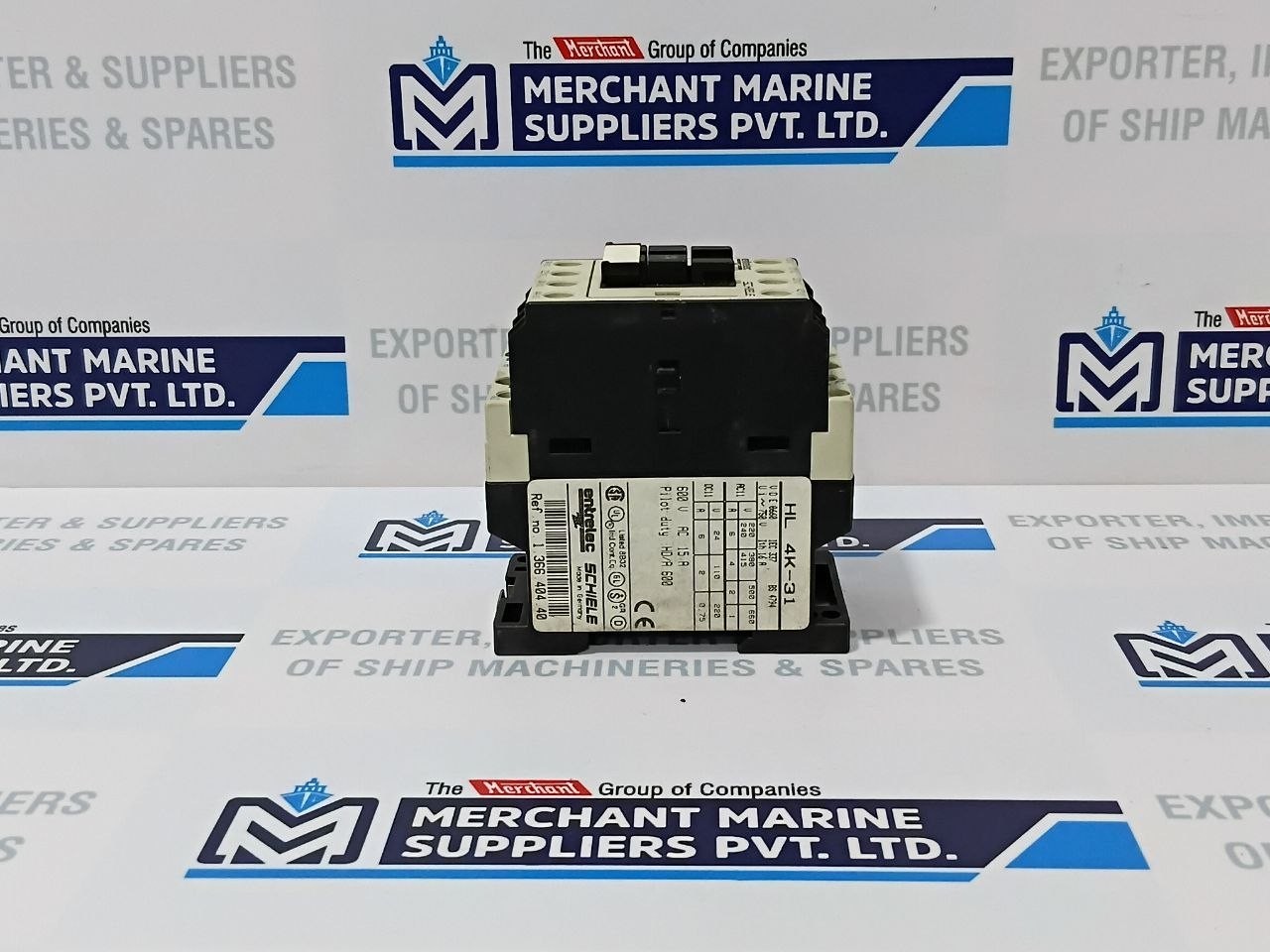 Entrelec Schiele HL4K-31 Contactor Block HL 4K-31
