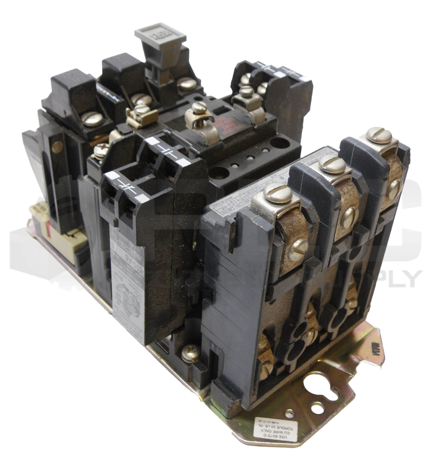 ALLEN BRADLEY 509-AOD /B W/ CB236 W/ 42185-800-01 W/ 595-AB /B W/ W52 509-A0D