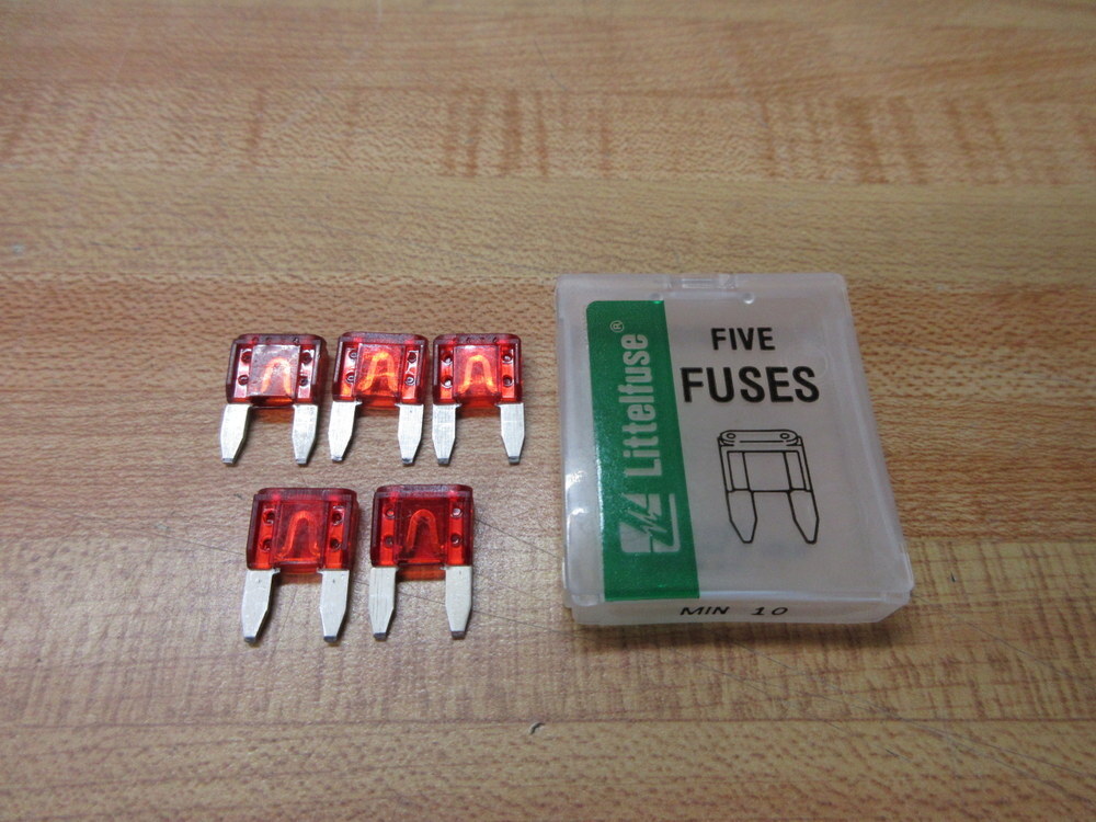 Littelfuse MIN-10 Automotive Fuse Cross Ref 2FDA2 (Pack of 15)