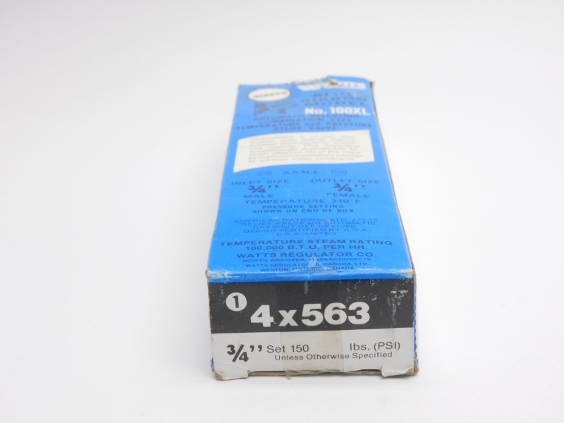 WATTS 4X563 100XL-4 150PSI 3/4″ NSMP