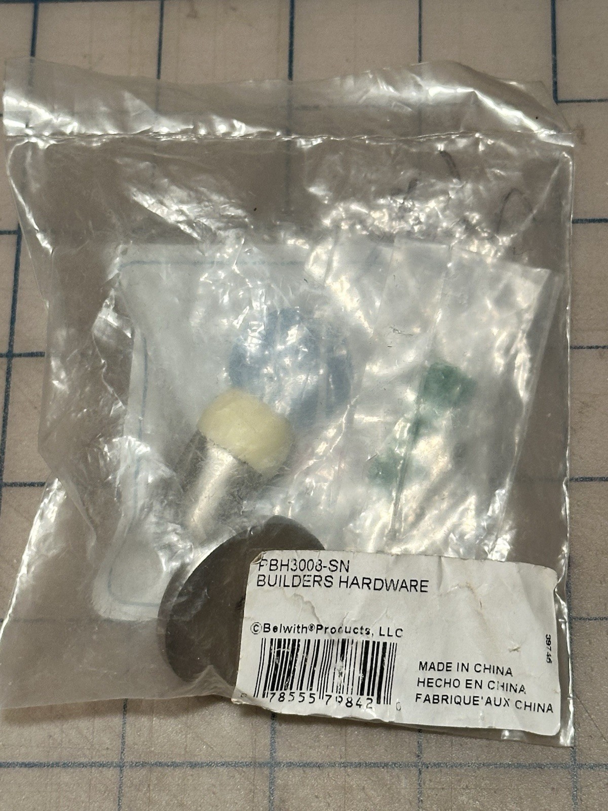 Hickory Hardware PBH3008-SN Door Stop Bumper Builders Hardware