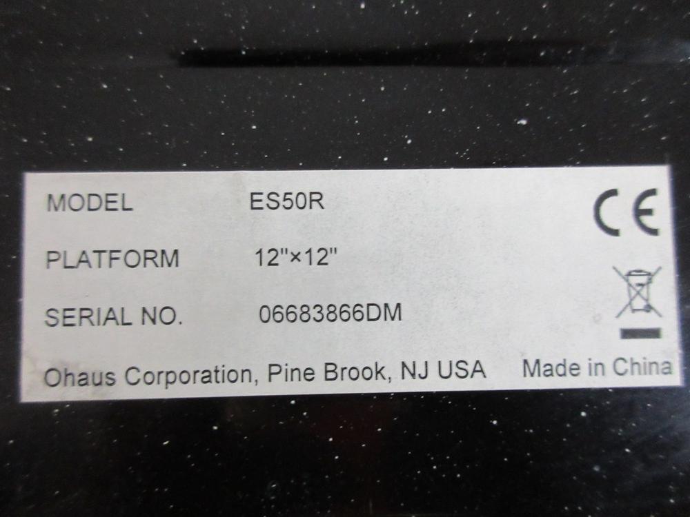 Ohaus ES50R Bench Scale Platform Only