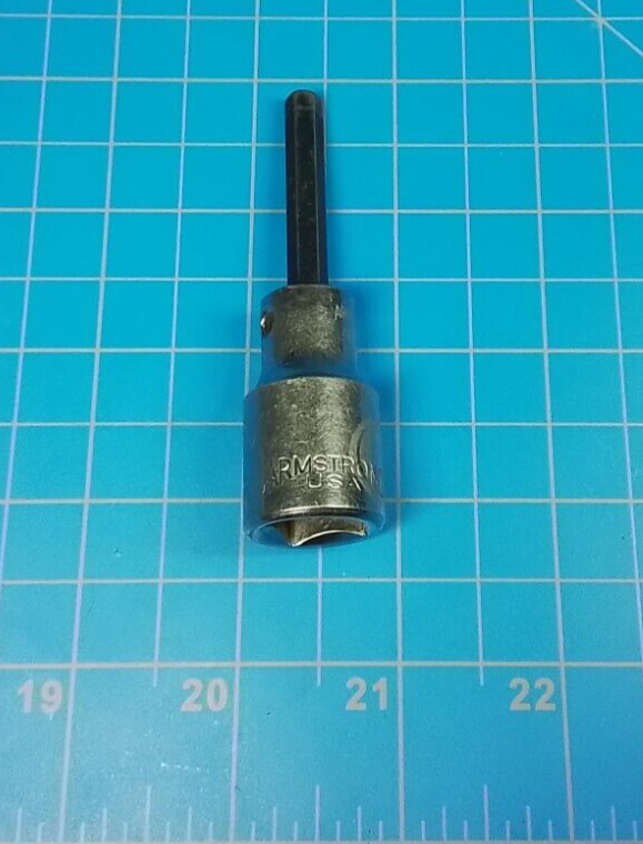 Armstrong 6 mm Hex Allen Socket 1/2″ Drive 39-711