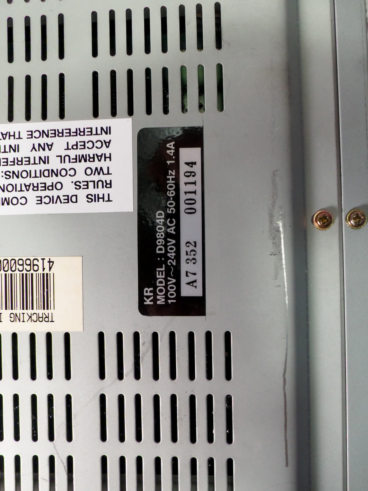 Scientific Atlanta Satellite Receiver D9222 D9804D