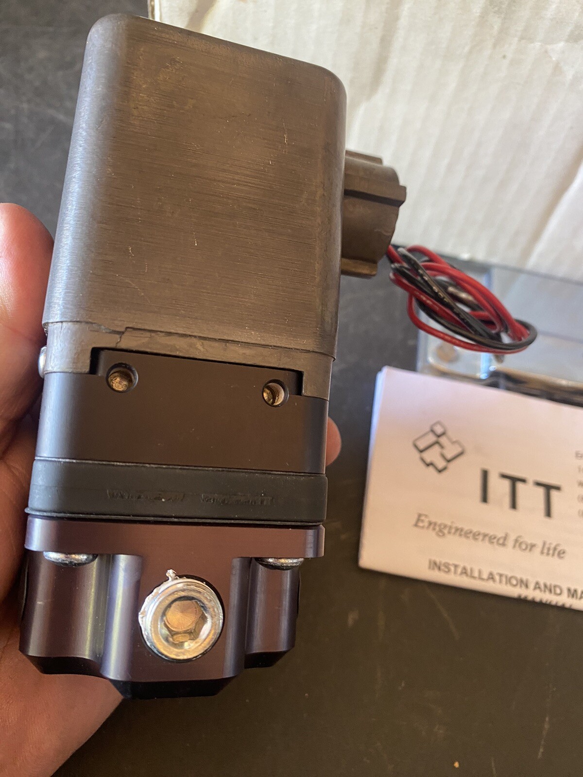 (MC41) GT6108EDXXM ITT ConoFlow Span Adjust Transducer 4-20MA 6-30PSI