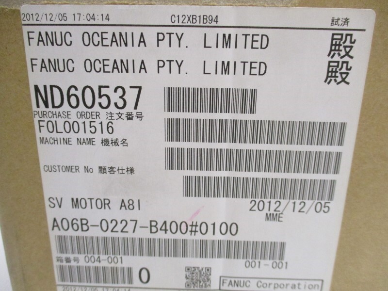 FANUC A06B-0227-B400#0100 NSMP