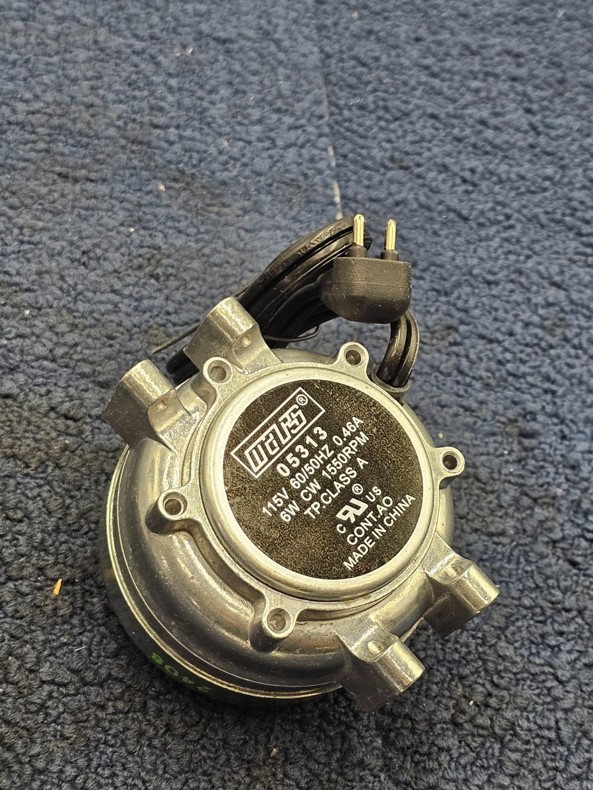 Mars 05313 Shaded Pole Unit Bearing Motor, 115 VAC, 0.46 A