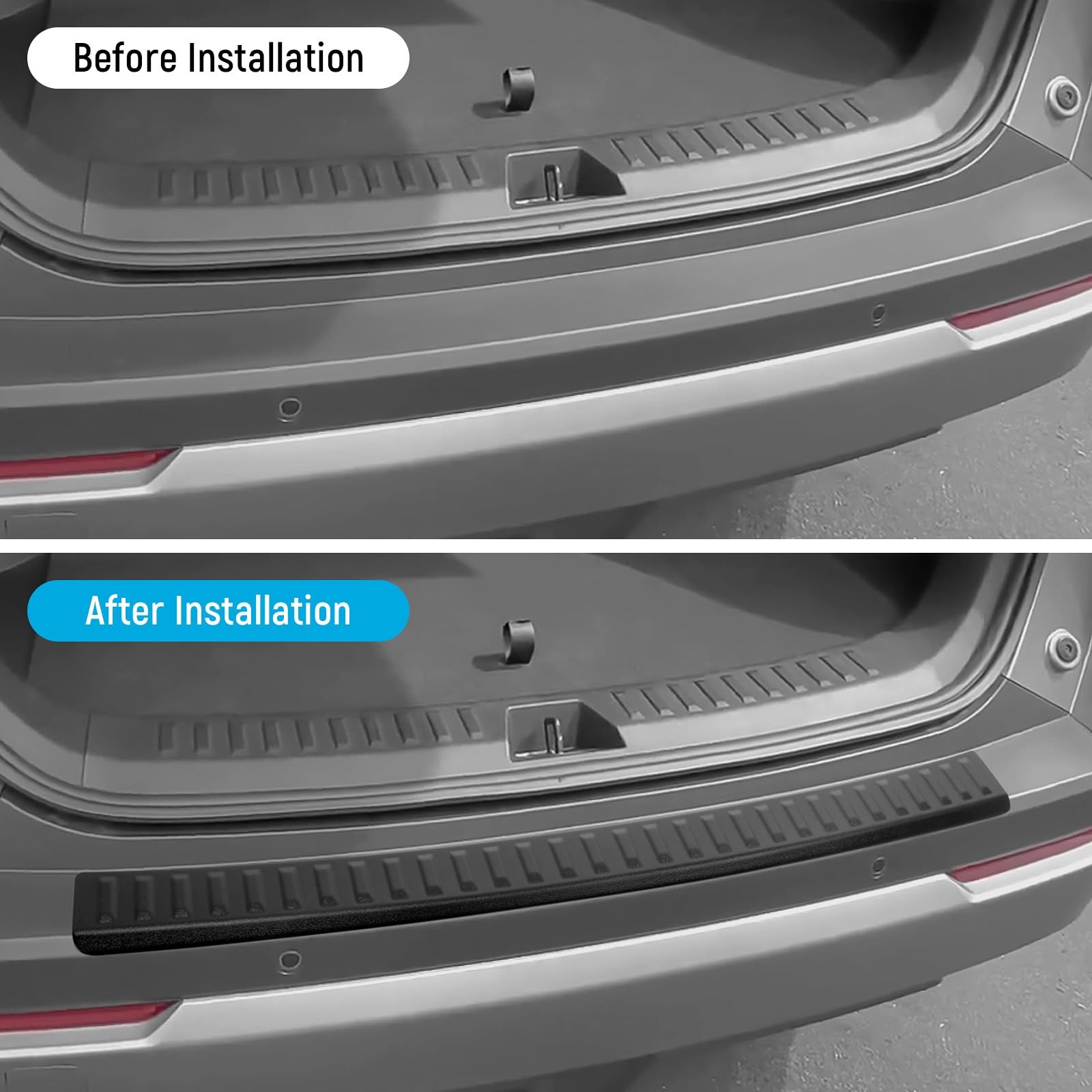 Exterior Rear Bumper Protector Compatible with Chevy Equinox 2025 2026 Access…