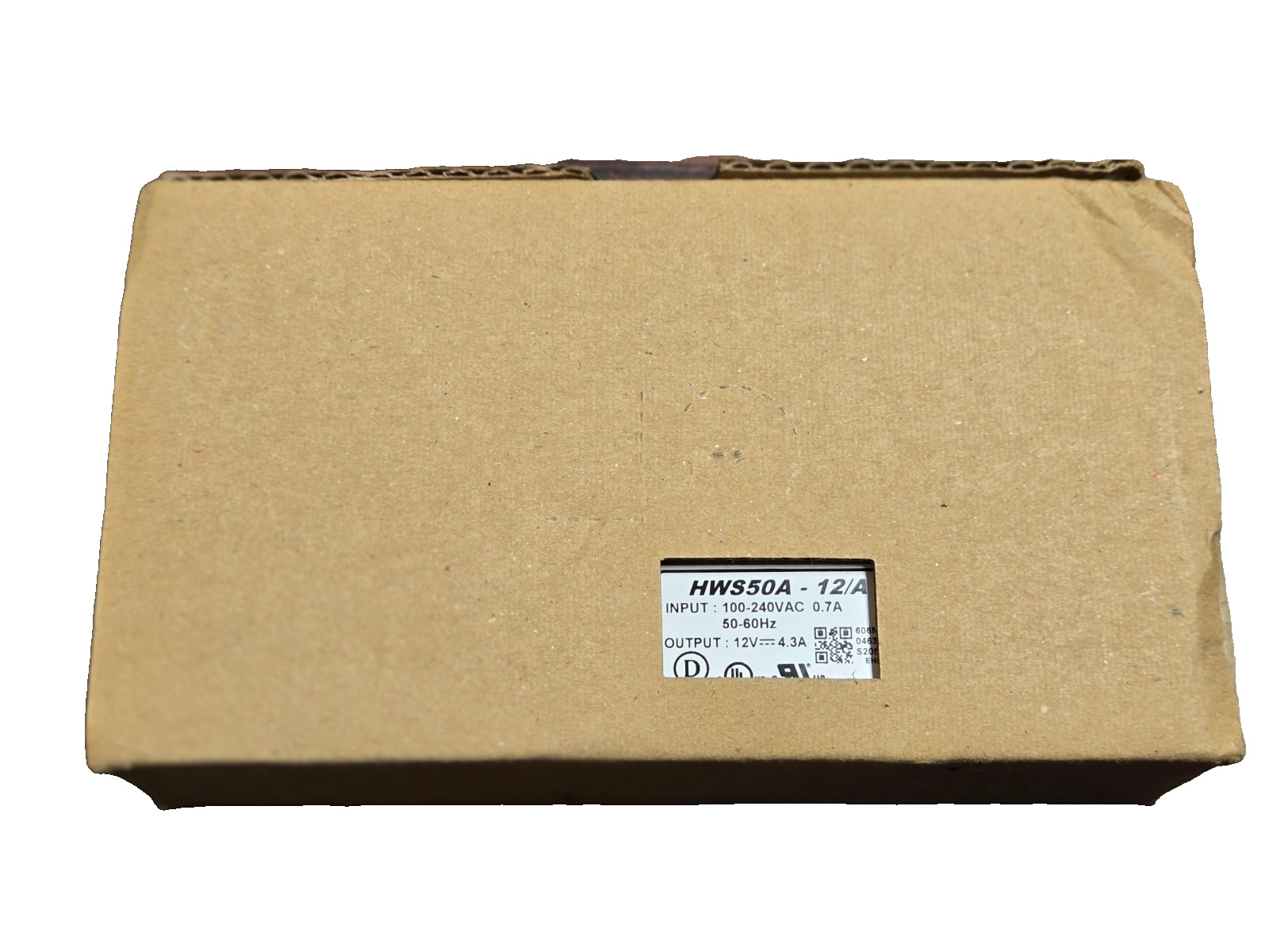 TDK-Lambda HWS50A-12/A AC-DC Power Supply – 50W – 12VDC – Input: 85 to 265VAC…