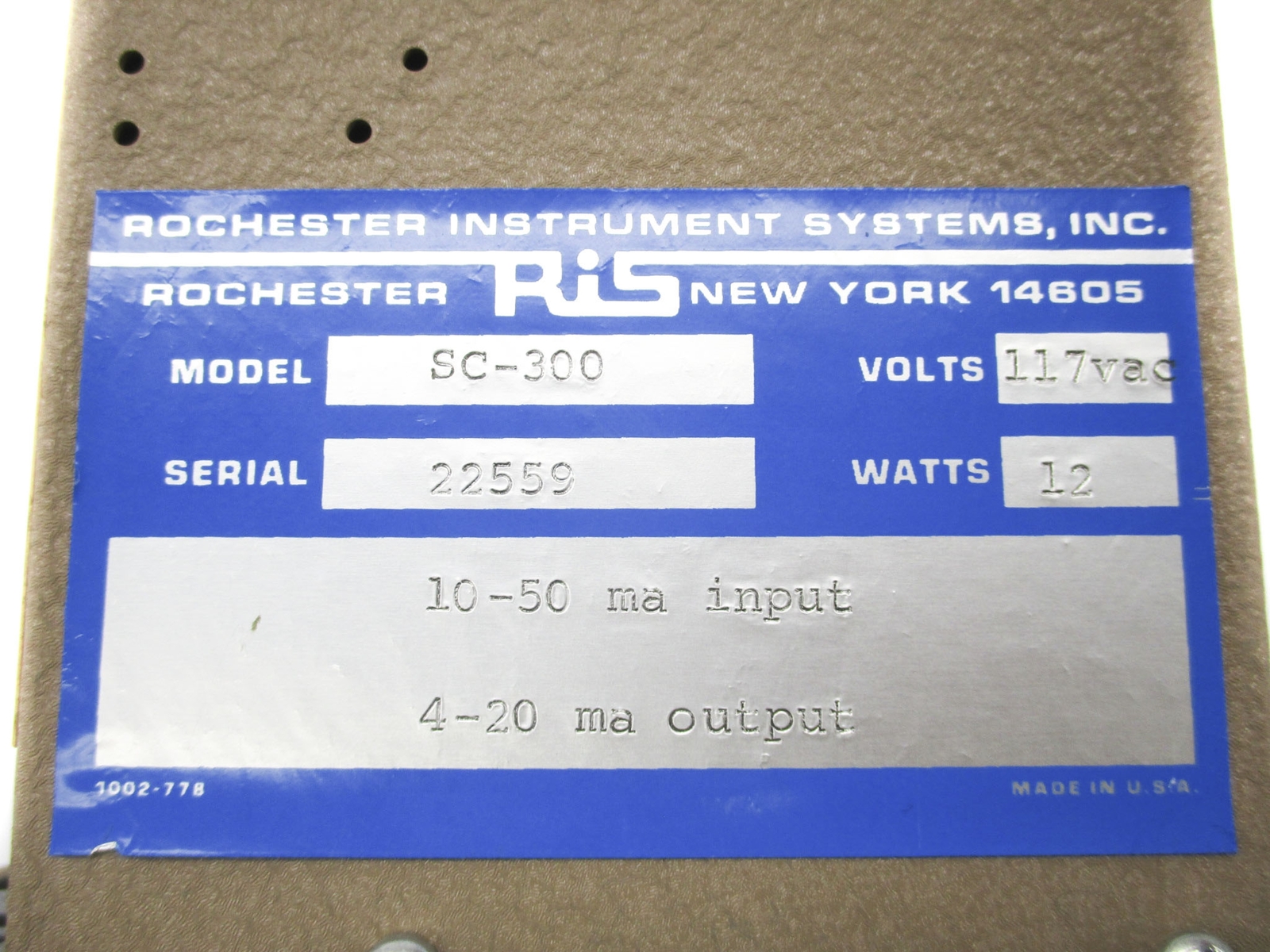 RIS SC-300 NSNP