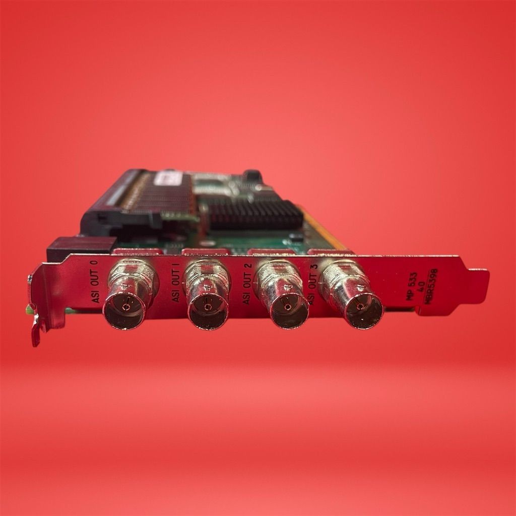 Optibase MP533 MPEG PCI Video Processing Encoder Card MBR5398 Tested