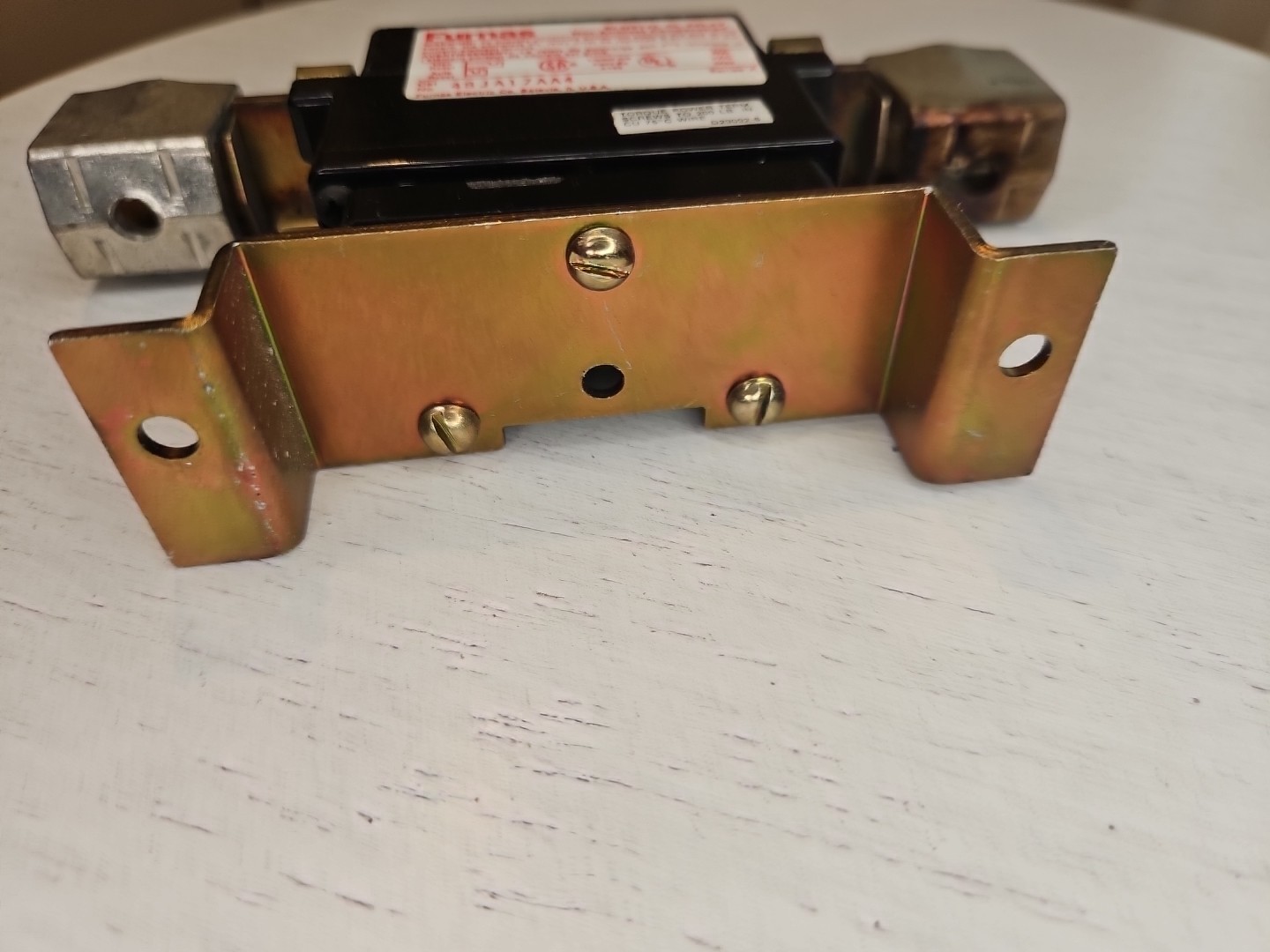USED FURNAS ELECTRIC 48JA17AA4 BI-METAL OVERLOAD RELAY 600VAC SERIES A