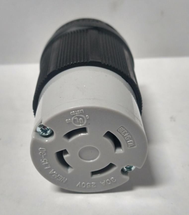 9 Locking Electrical Connector B&B NEMA L15-30R 30A 250V 4-Wire WJ-9431B New