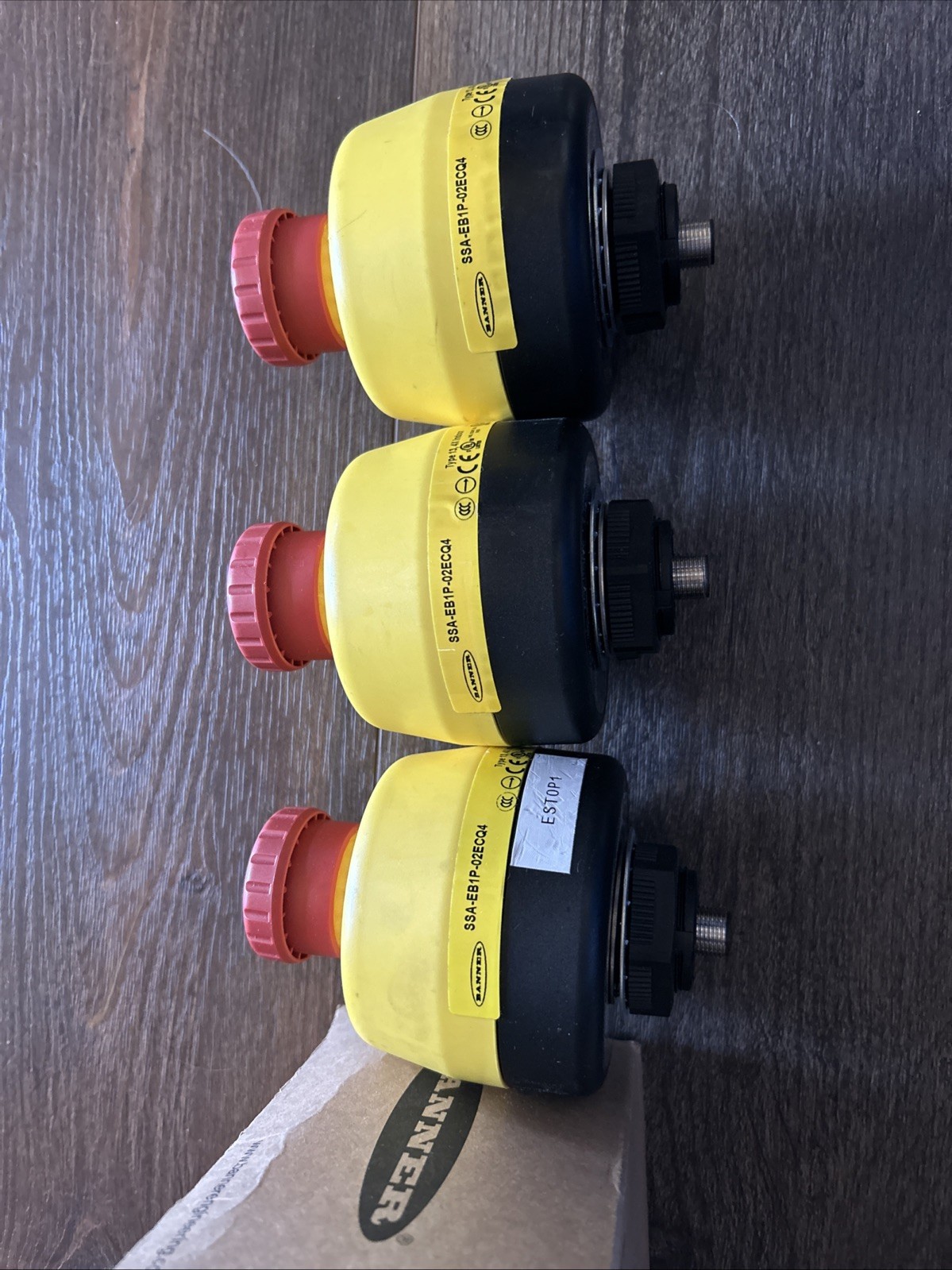 NEW BANNER SSA-EB1P-02ECQ4 EMERGENCY STOP BUTTON 25298