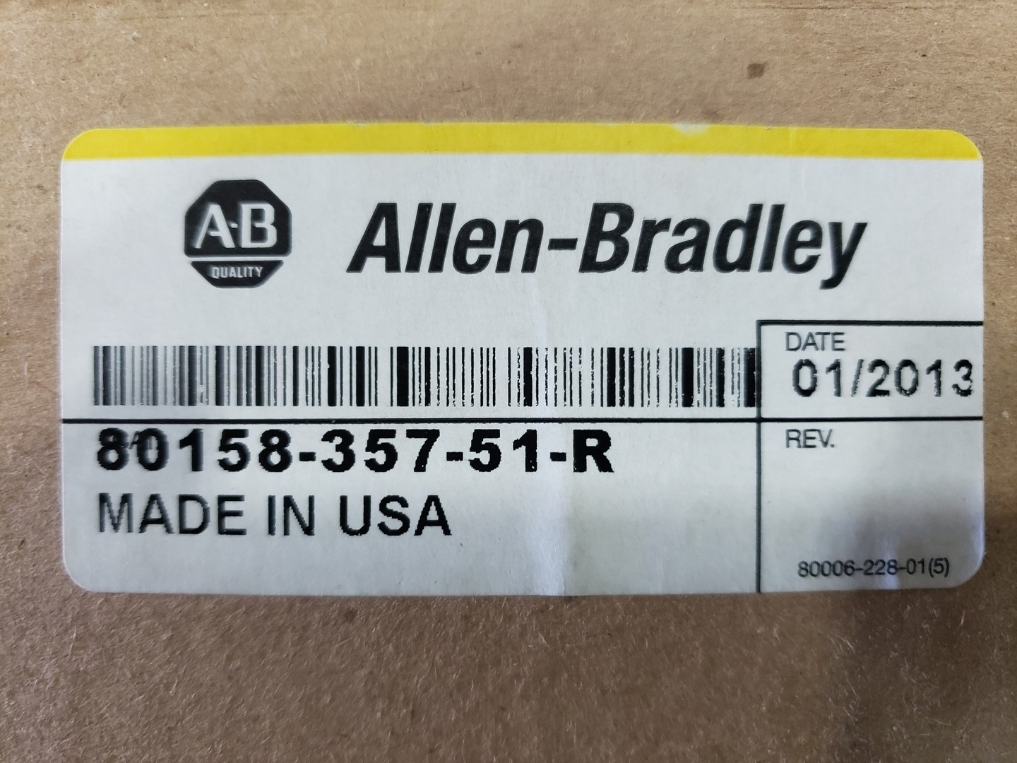 SURPLUS NEW 2013 ALLEN-BRADLEY 80158-357-51-R Anti-Corrosion Nyogel Grease –