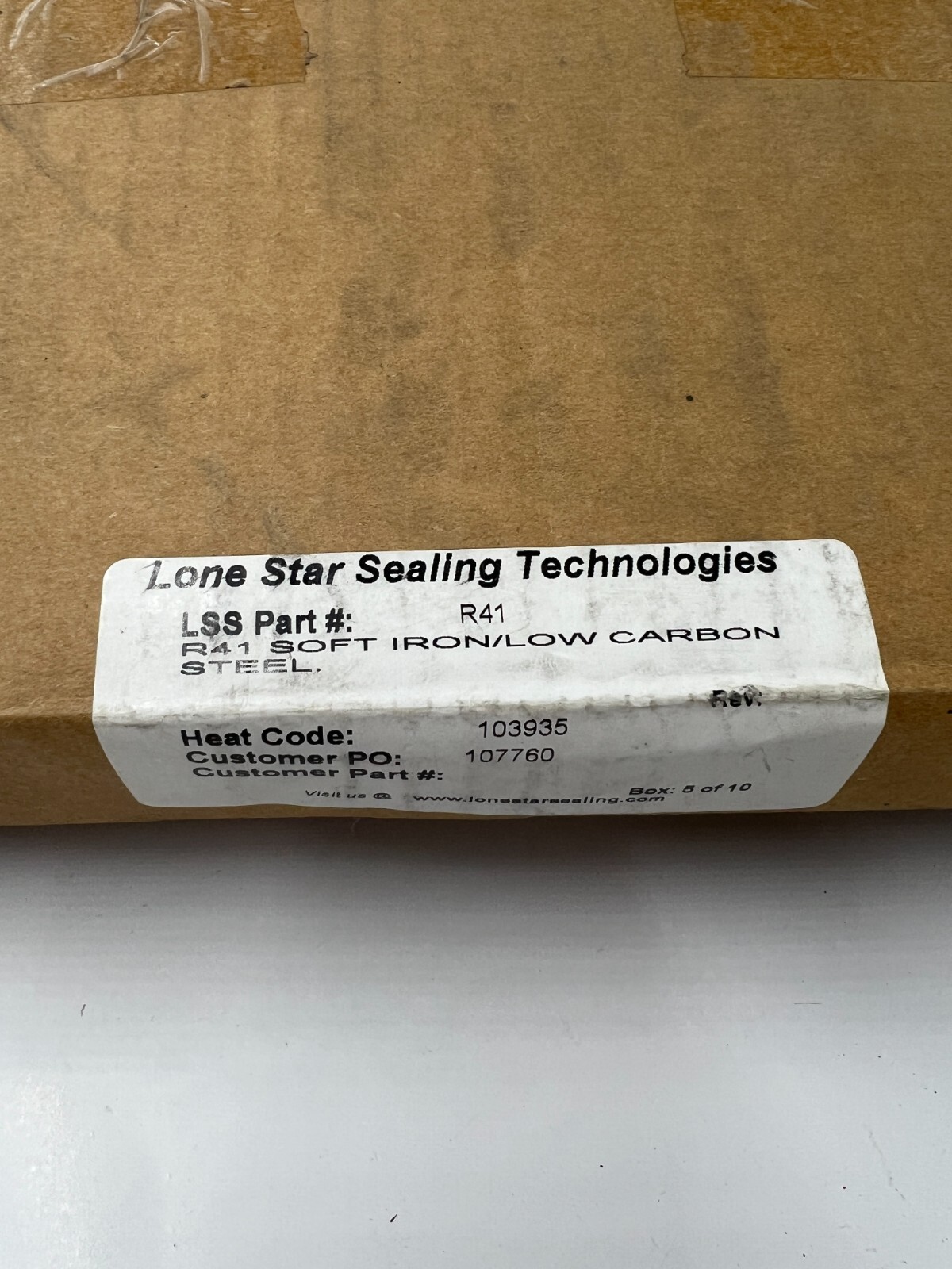 (QTY 3) Lone Star R41 Soft Iron Low Carbon Steel Oval Zinc Plated