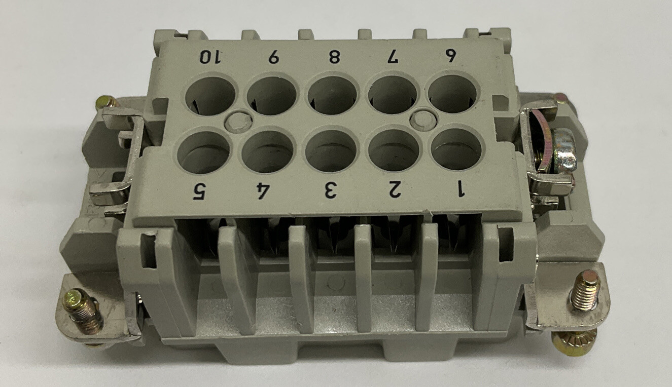 Lapp Epic 10.1820/HBE-10 Machine Crimp 10 Pin Connector
