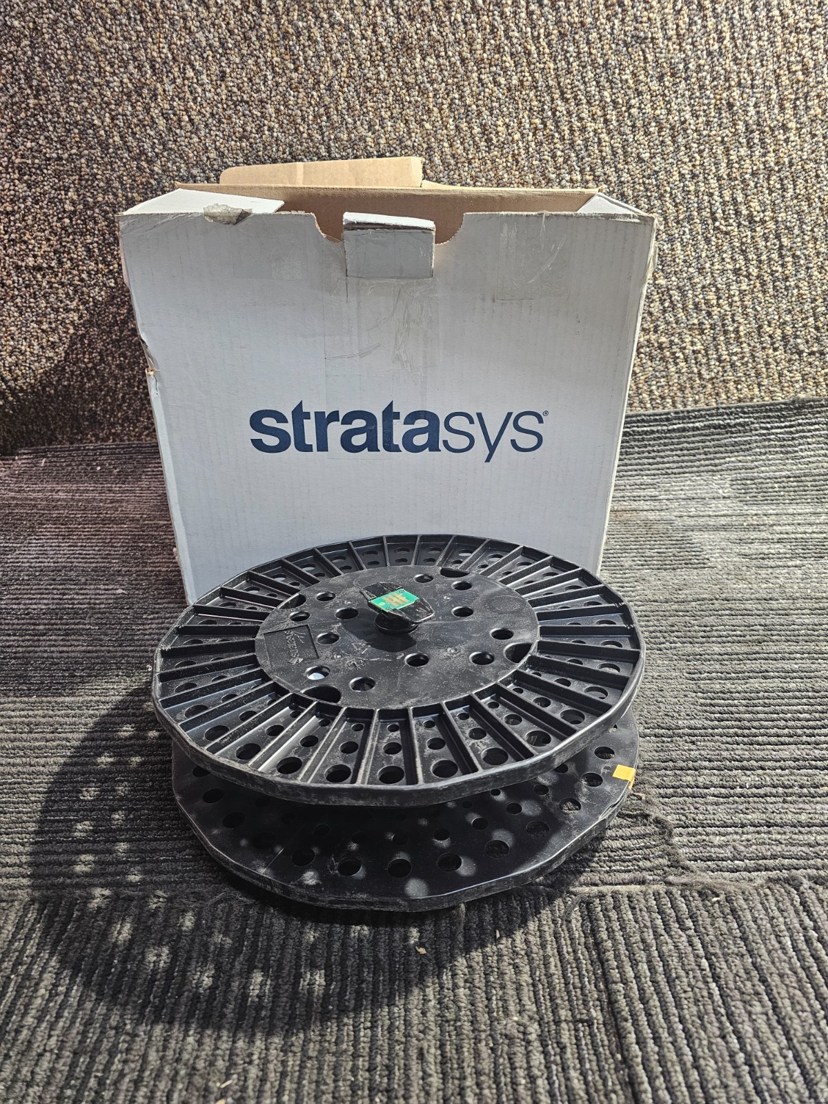 Stratasys 333-90310 Replacement 90 Cubic Inches Spool of FDM ABS-CF10 Black