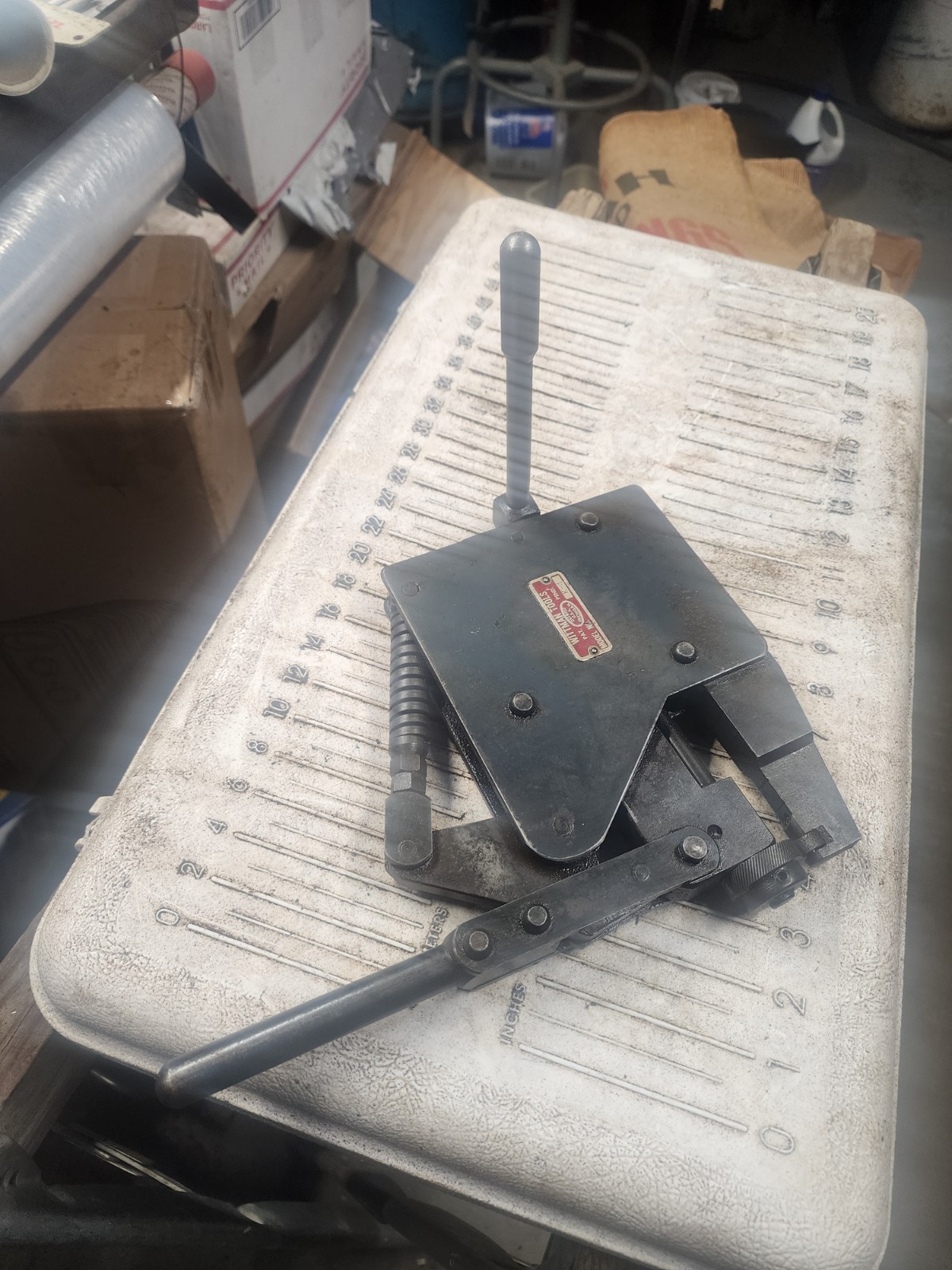 VINTAGE WITTMAN TOOLS K-1 Nurl Sizing Tool. MADE IN DETROIT MICHIGAN FREE SHIP