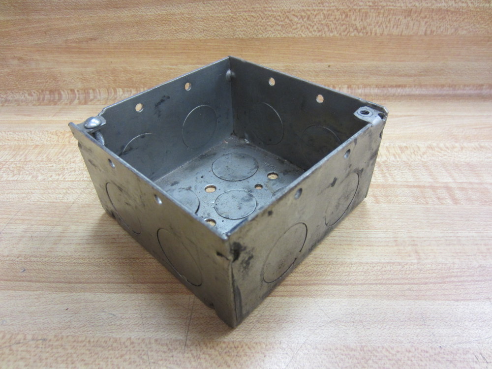 Raco 4″ x 4″ x 2-3/16″ 4″ X 4″ X 2-3/16″ Two Gang Outlet Box