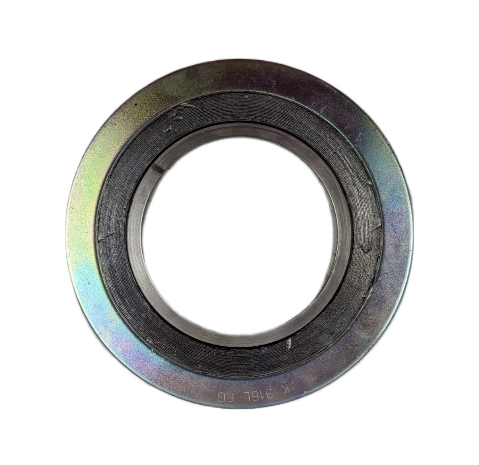K 316L FG Spiral Wound Gasket Flexible Graphite Filler Stainless Steel 316L