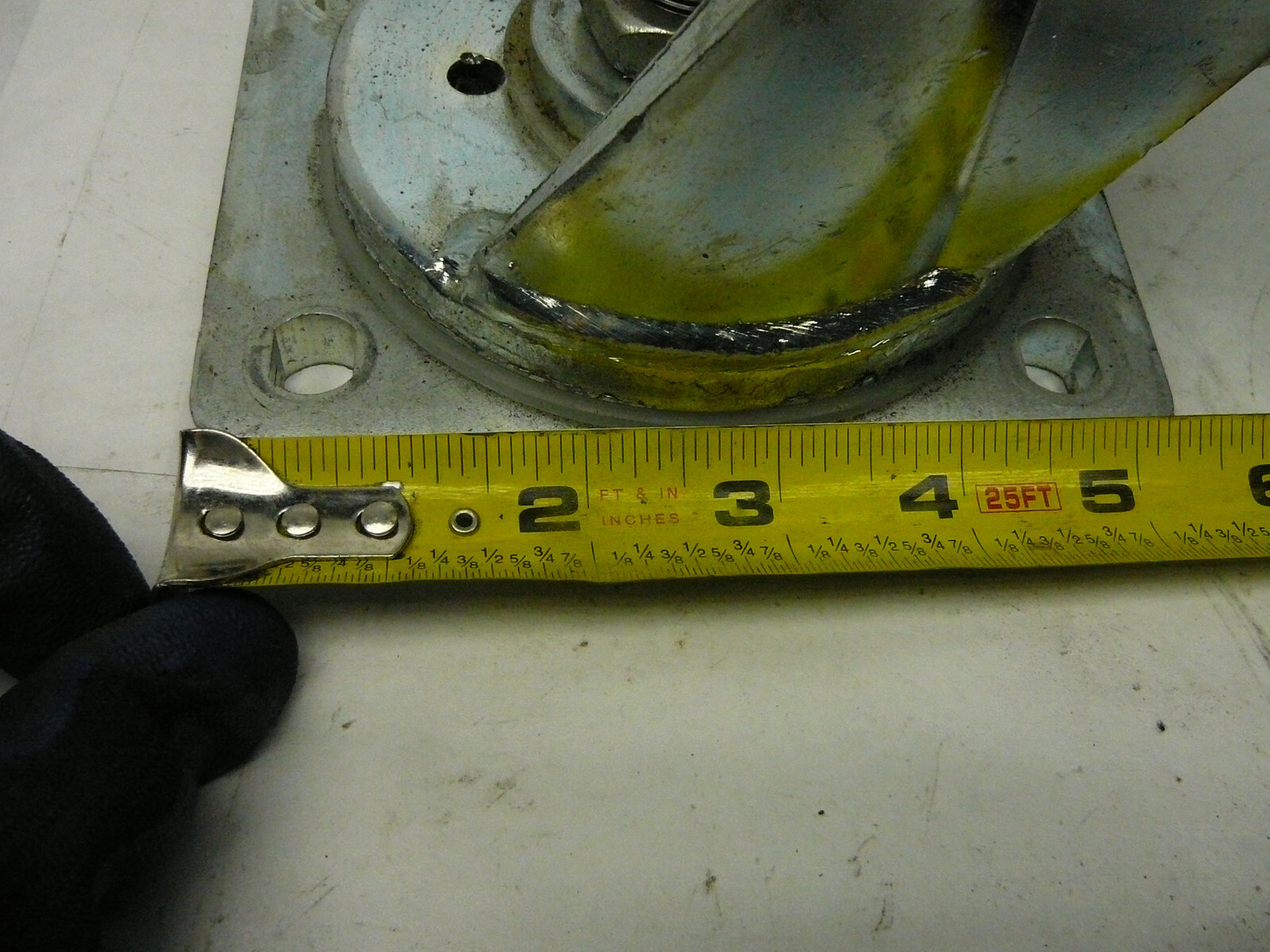 LOT OF 3 GREASEABLE SWIVEL CASTERS POLYURETHANE 5″ X 2″