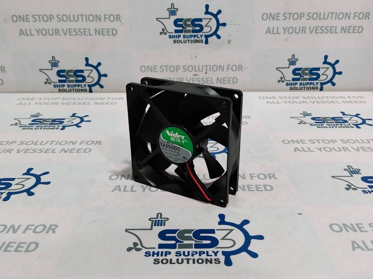 Nidec TA350DC C35252-55 12V DC 0.20A Brushless Cooling Fan (Lot of 4 pcs)
