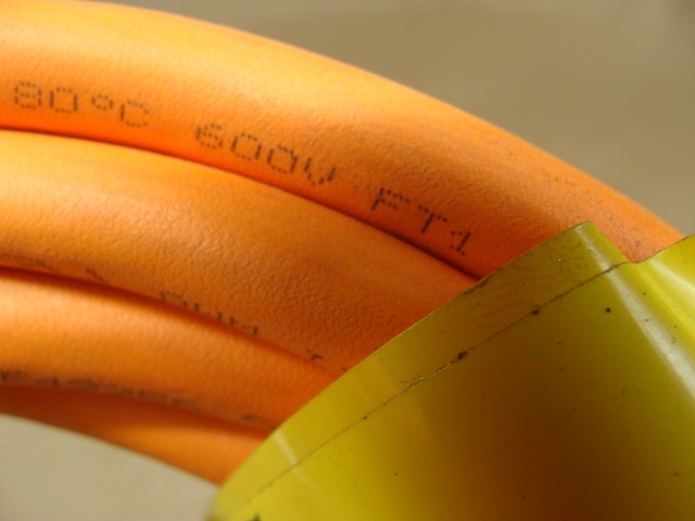 REXROTH SERVO MOTOR POWER CABLE RKL0019 INK0653 06 21 42/17 600V 15 FEET