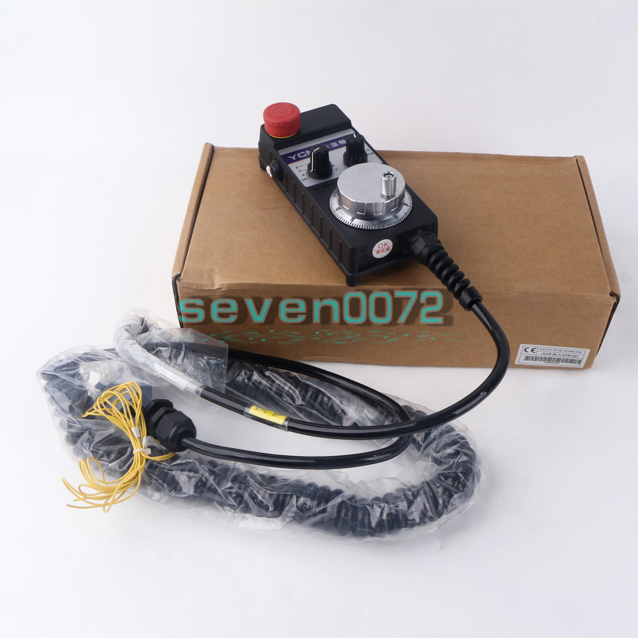 1PC New YCM IHDW-BLACS-IM-D25 Handwheel Handy Pulser Manual Generator