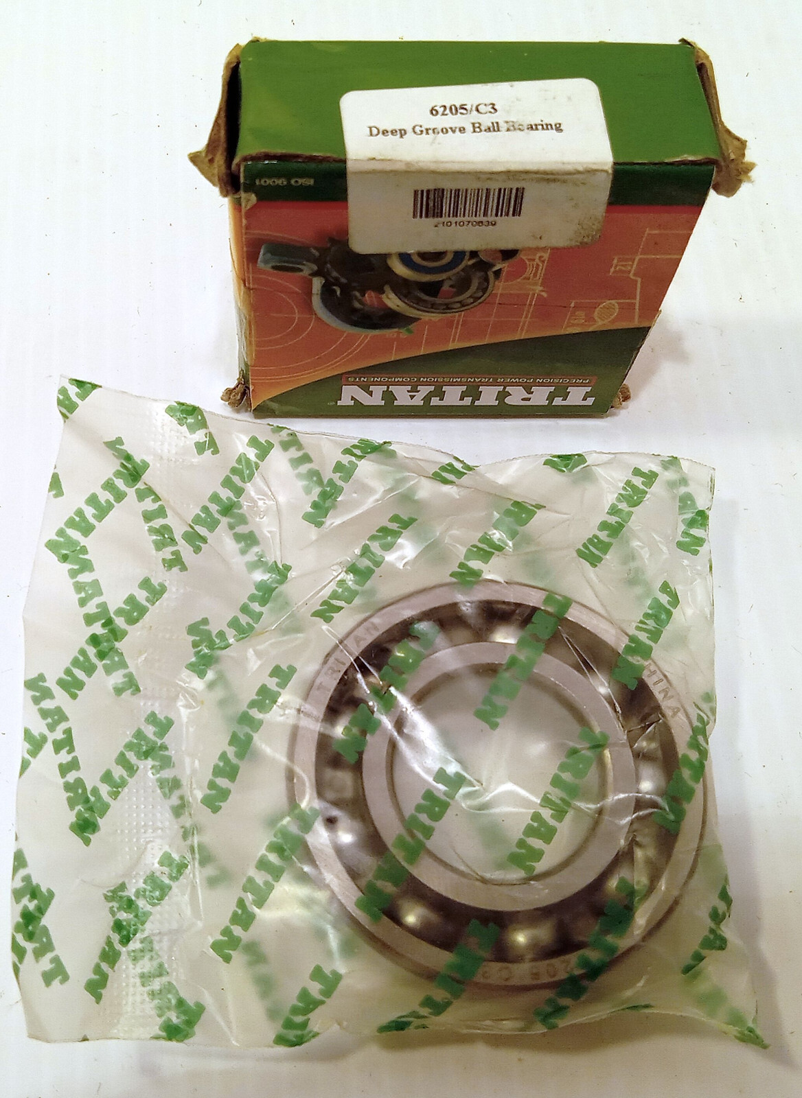 1 NEW TRITAN 6205/C3 RADIAL DEEP GROOVE BALL BEARING NIB ***MAKE OFFER***