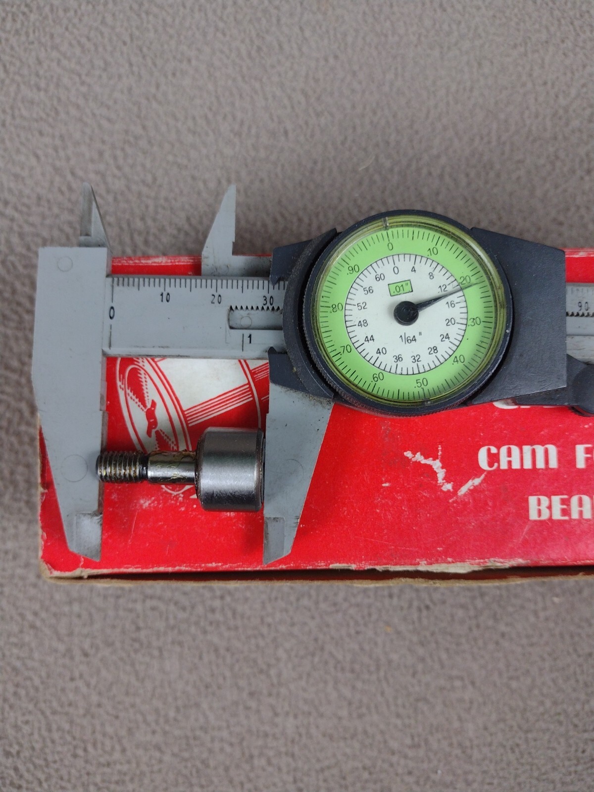 10 NEW MCGILL CAMROL CF-5/8 CAM FOLLOWERS BEARINGS (#3)