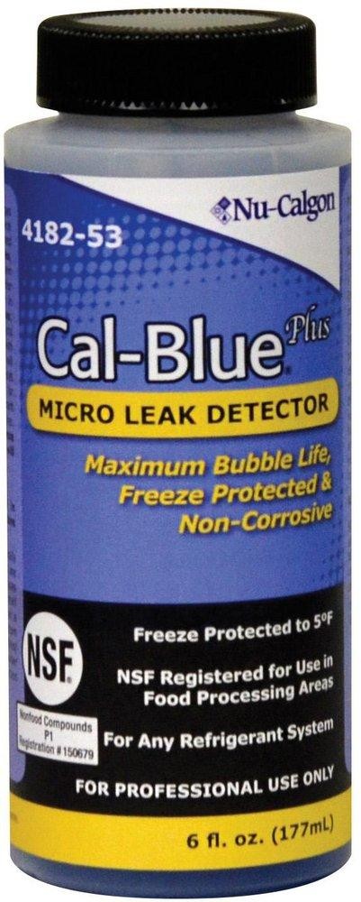 Nu-Calgon 4182-53 6 Oz Leak Finder Cal-Blue Plus Liquid Leak Detector