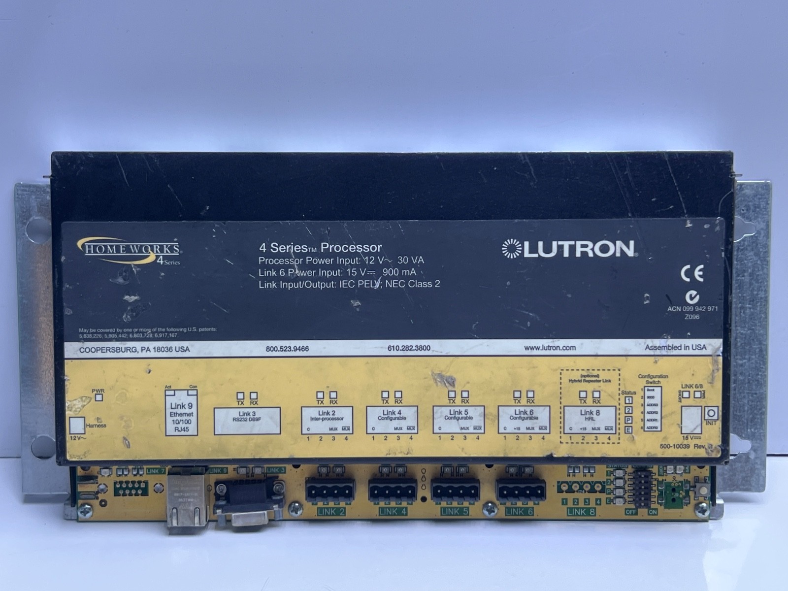 Lutron H4P5-CE BR P45 4-Series Processor