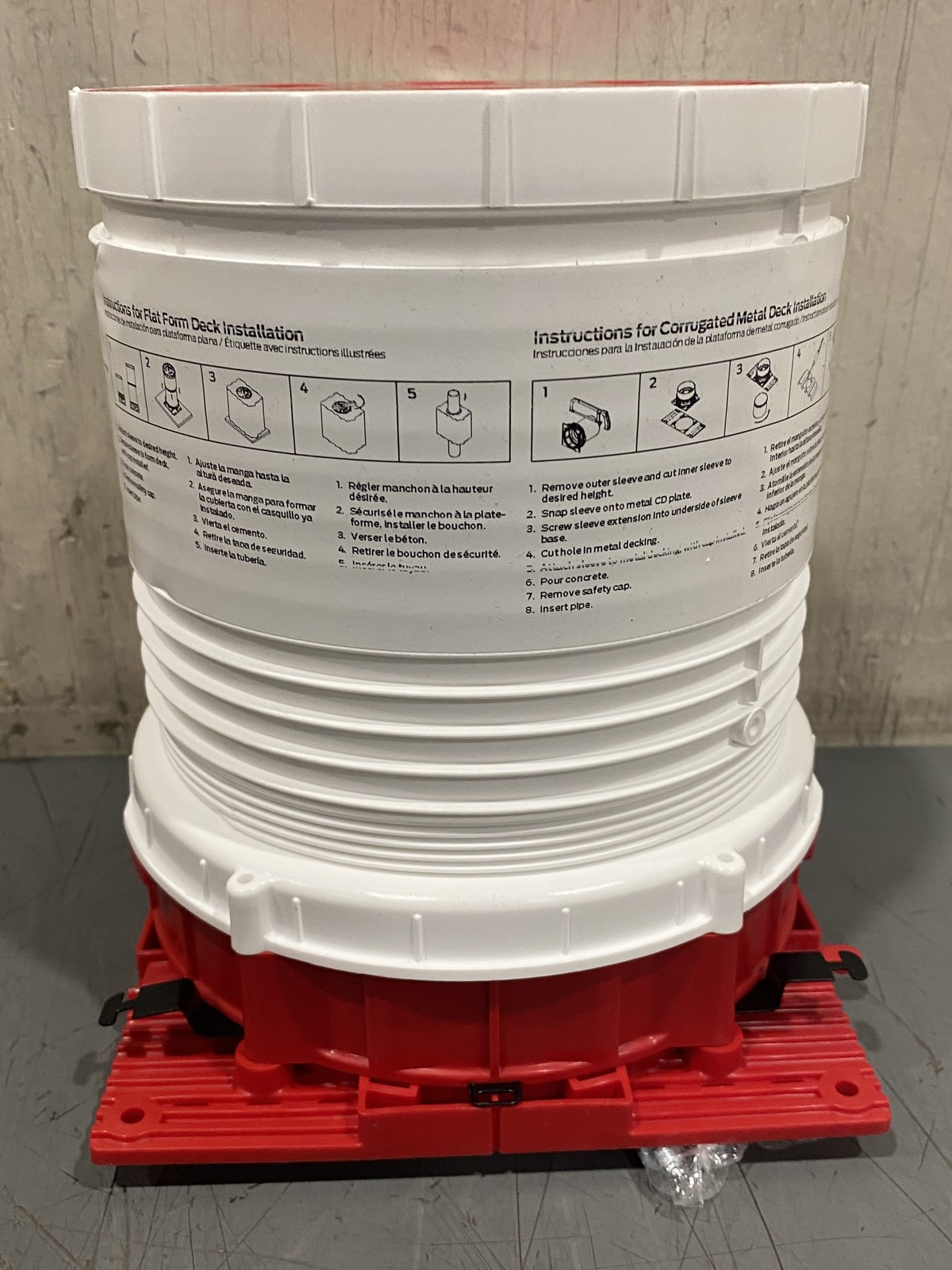 Lot Of 10 HoldRite Pro 3-4″ Polypropylene Thermoplastic Firestop SleeveHFP-P4