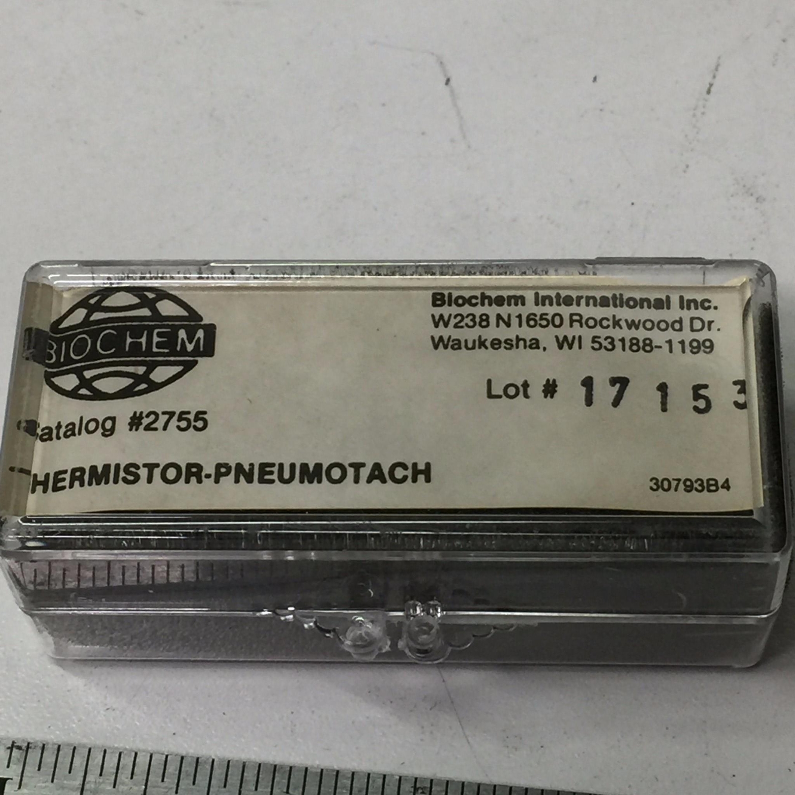 Biochem Pheumotach Thermistor 2755