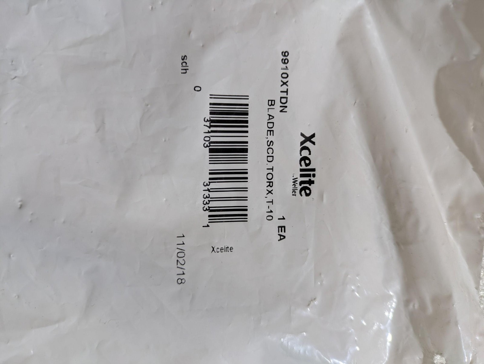 Weller Xcelite 9910XTDN Series 99 T10 Torx Interchangeable Screwdriver Blade 4″