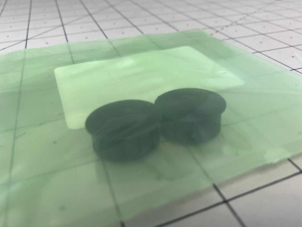 Applied Materials Plug Dome 0.812 Dia Hole Mat Finish Blk Nylon PN: 3580-01044
