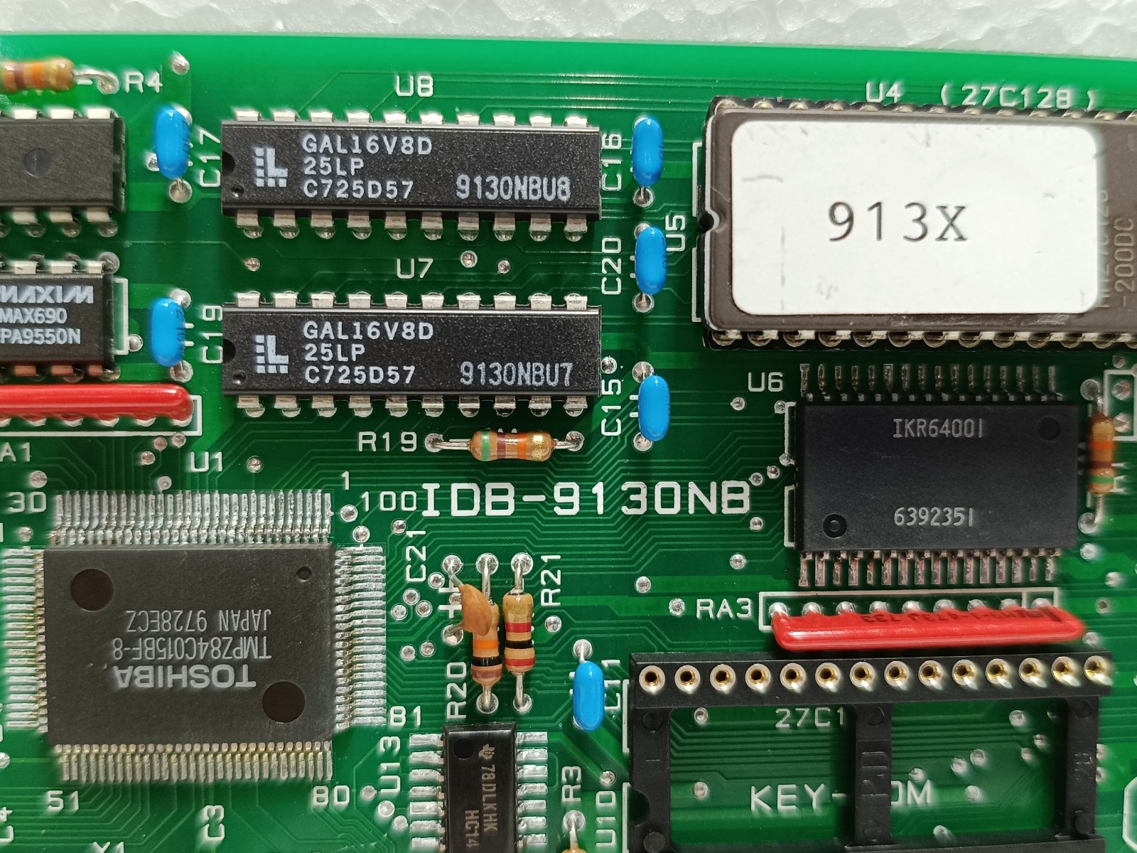 Mitsubishi IDB-9133 LCD & Controller Board DEFECTIVE/PARTS N23-7CM-0011-126