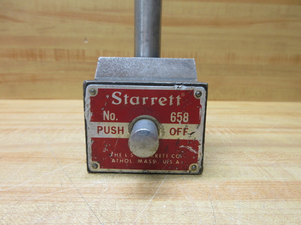 Starrett 658 Magnetic Base Dial Indicator W/Out Attachment