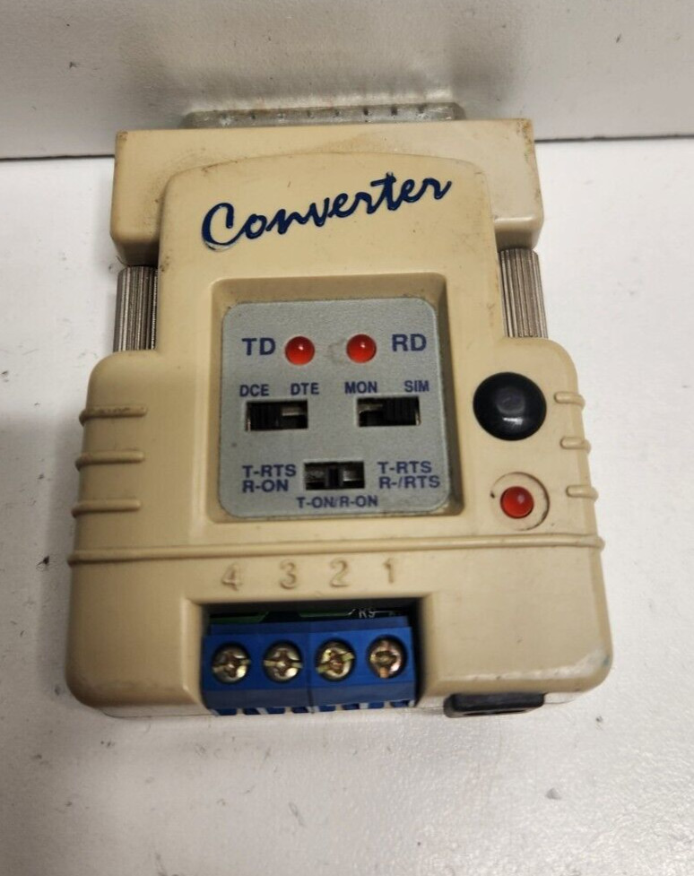 GUARANTEED! L-COM 9V INTERFACE CONVERTER RS232-RS422/485 IC485IP-1