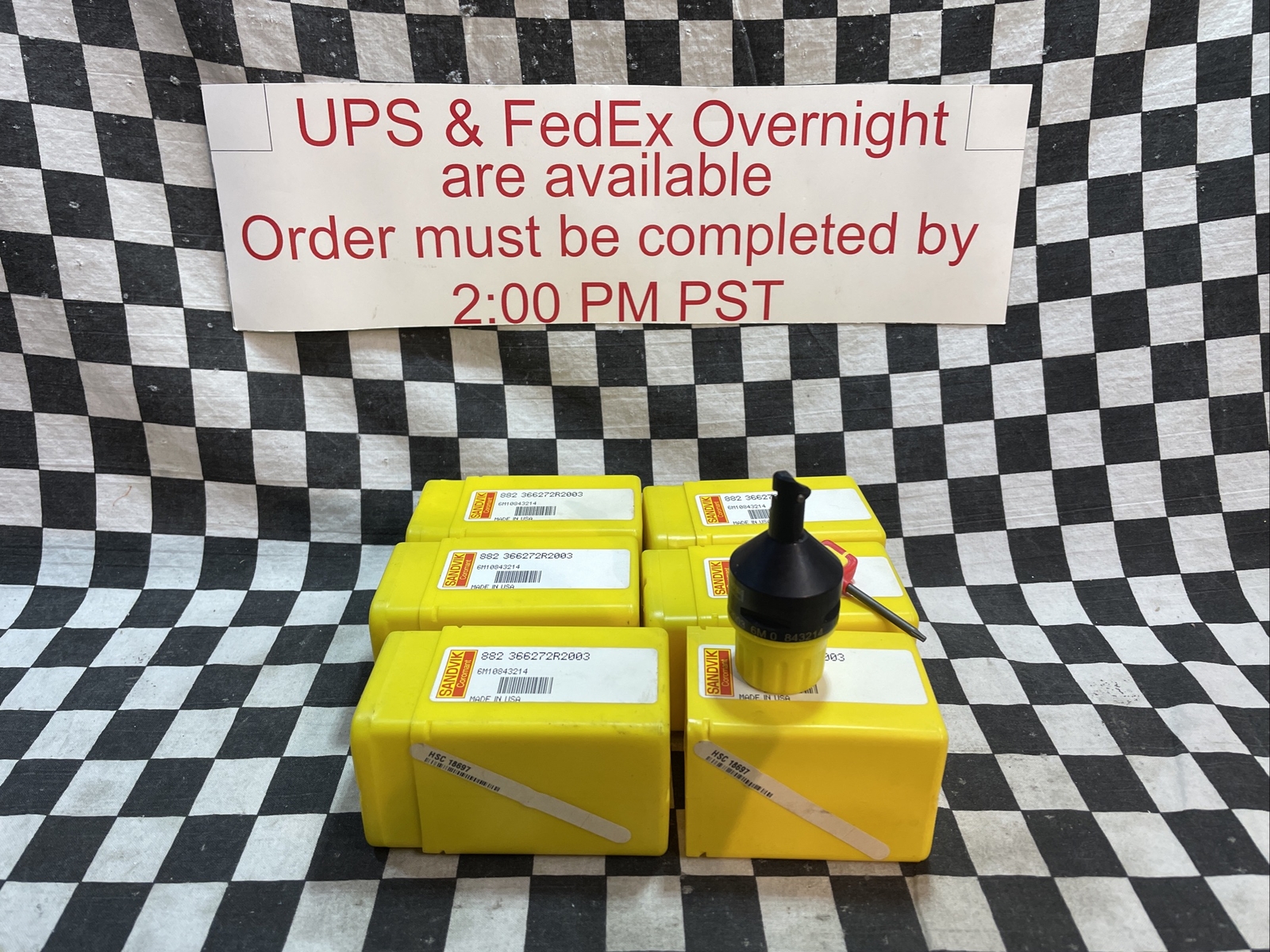 SANDVIK 6M0, 843214, 6M 0 843214, 882-366272R2003, LOT OF 6, SHIPSAMEDAY1176N12