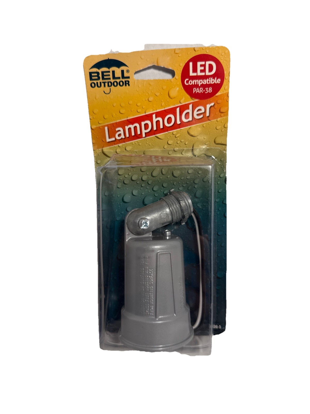 SHIPSN24HRS-Bell Outdoor 5606-5 Aluminum Weatherproof Light Bulb Holder