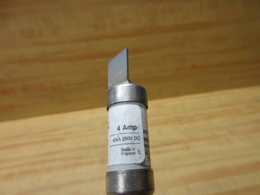 GEC Alsthom NS 4 Amp Safe Clip Fuse BS88-6 1988