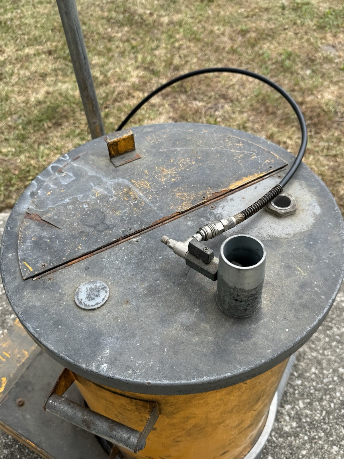 Gema Powder Hopper with Cart