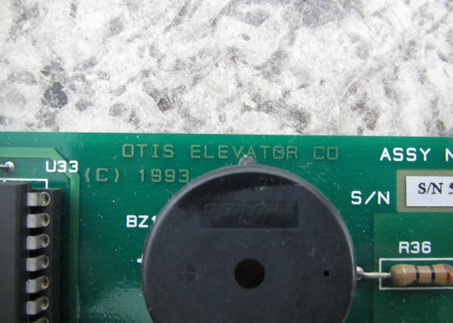 Otis AEA26800QA7 Lambda II Elevator Door Controller Board Used Free Shipping