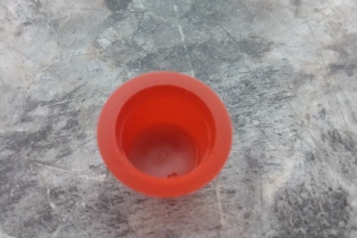 Caplugs T-7X 035701HB 5000 Pk 0.84 In Overall Diameter Red Tapered Cap/Plug