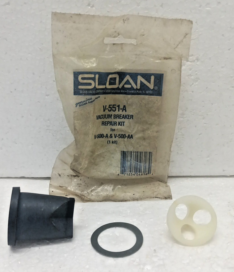 Sloan V-551-A Vacuum Breaker Repair Kit For V-500-A & V-500-AA Genuine Part