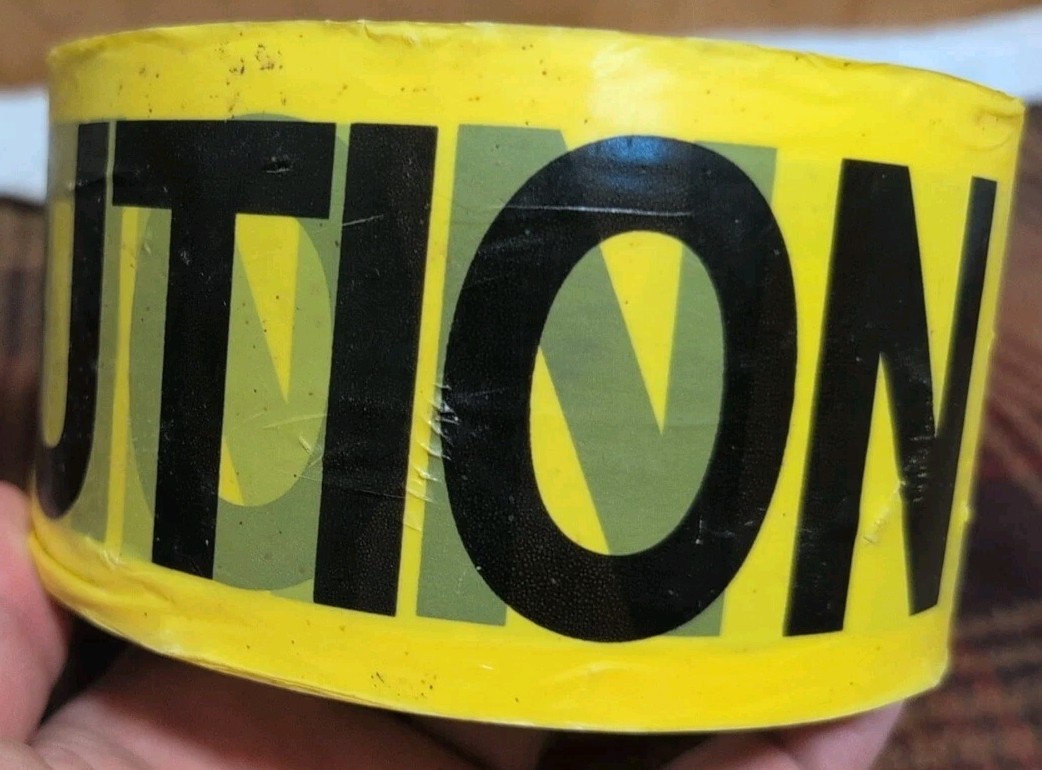 C.H. Hanson 19000 Caution Tape, 3″ x 1000′