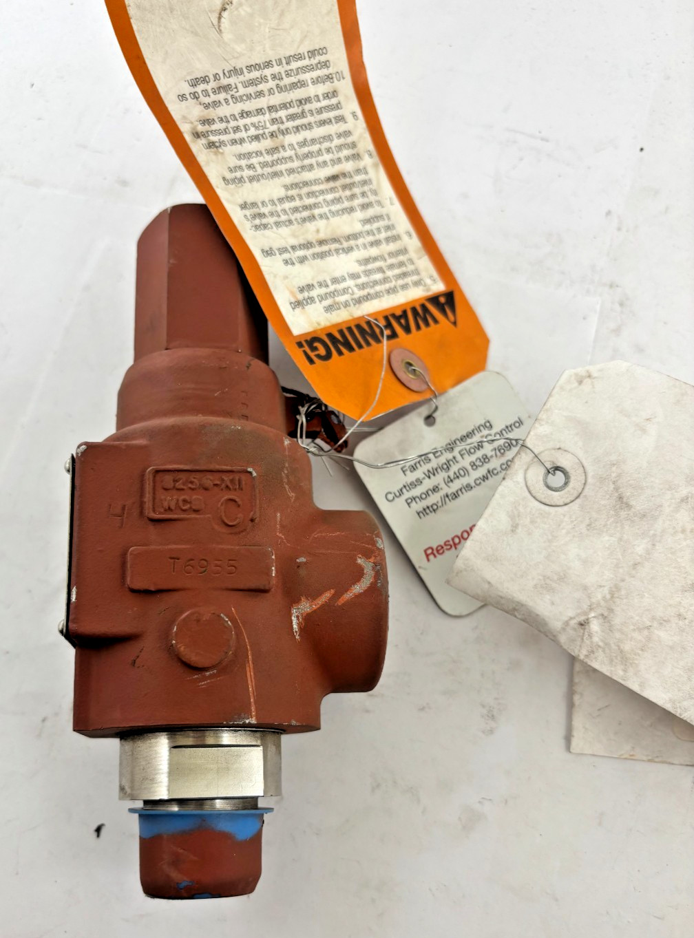 Farris Engineering 1890L3-M20 Pressure Regulator – 80 PSIG, 3/4″ x 1″ Industrial