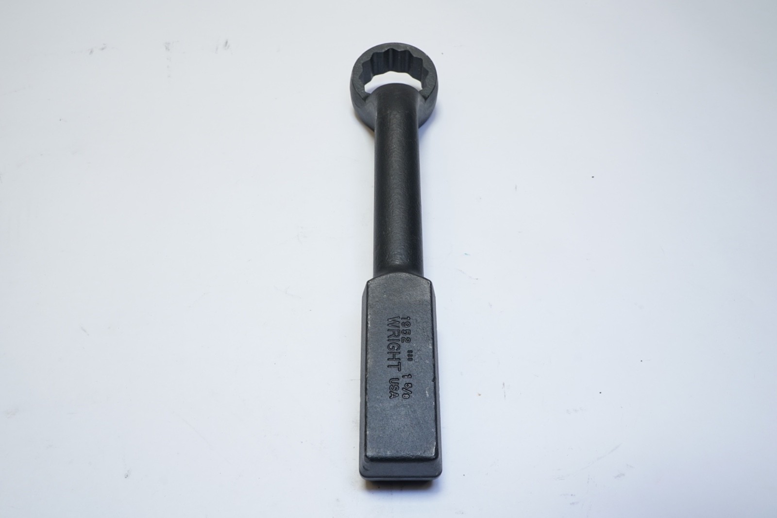 Wright Tool 1952 1-5/8″ 12 Point Offset Handle Striking Face Box Wrench ShipFREE